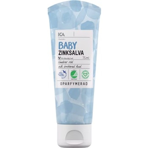 Baby Zinksalva 75ml ICA Hjärtat