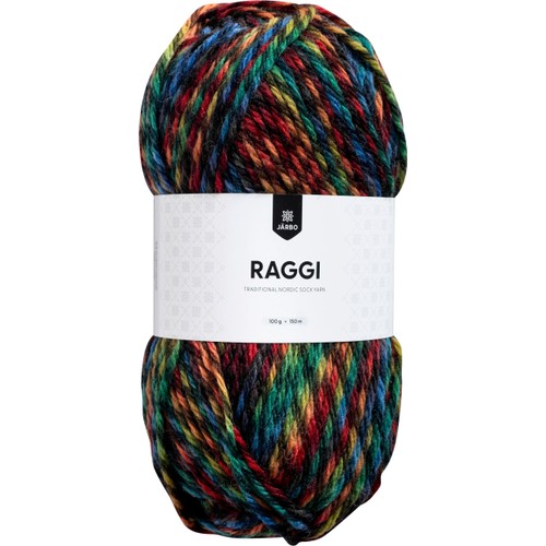 Garn Raggi Regnbågs Twist 100g Järbo