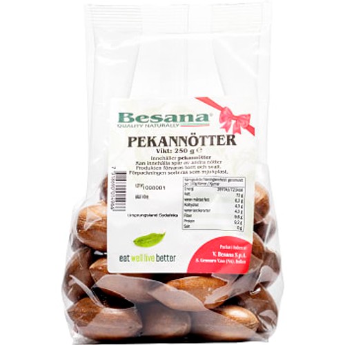 Pekannötter 250g Besana