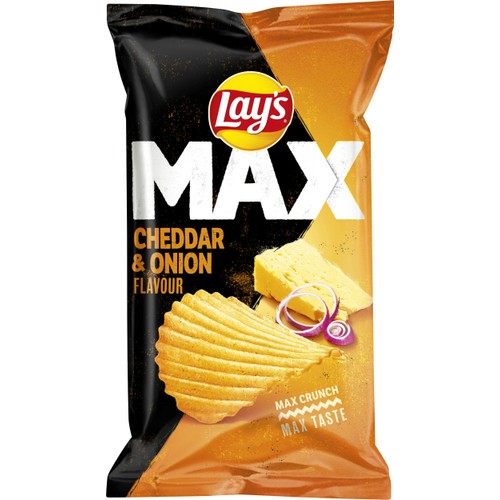 Chips MAX Cheese & Onion 185g Lays
