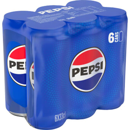Läsk Pepsi 33cl 6p Pepsi