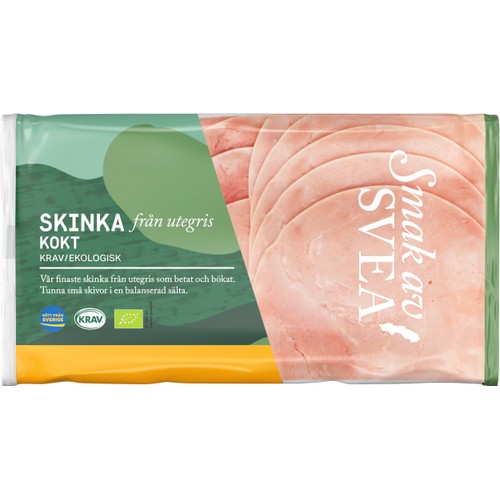 Kokt skinka KRAV 100g Smak av Svea