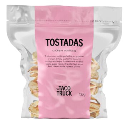 Tortilla Tostadas 130g El Taco Truck