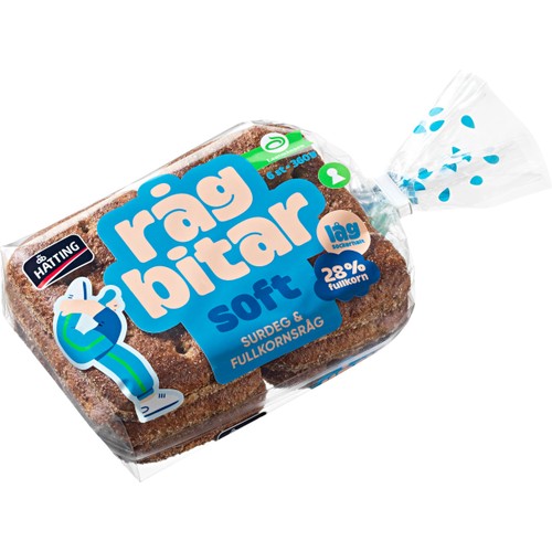 Rågbitar Soft 360g  Hatting