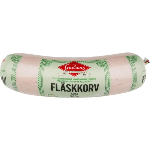 Fläskkorv Kokt 300g Gudruns