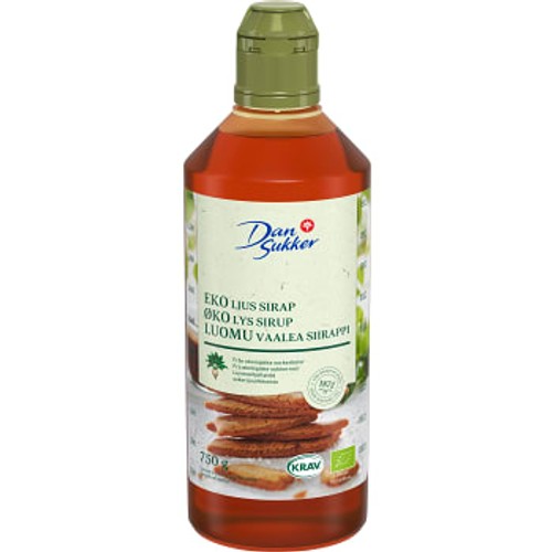 Sirap Ljus KRAV 750ml Dansukker