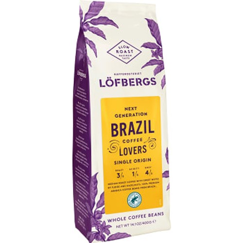 Brazil mellanrost hela bönor  Ekologiskt 400g Löfbergs