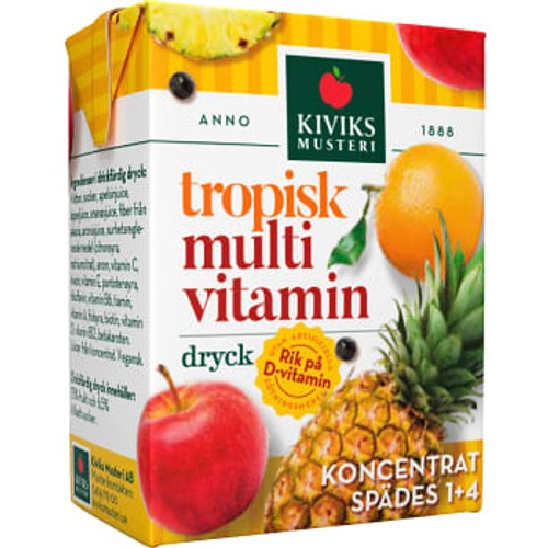 Multivitamindryck Tropisk 200ml Kiviks Musteri 