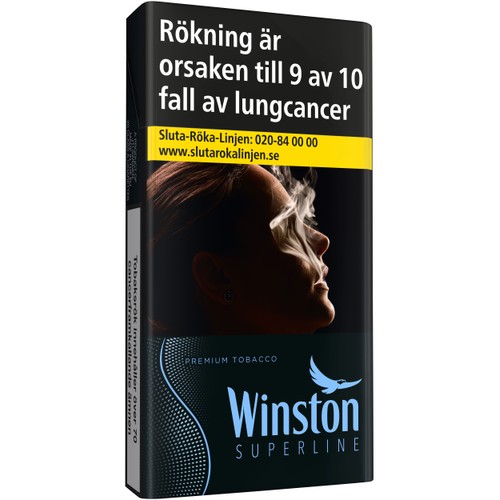 Winston Black Super Slims 20-p