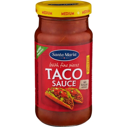 Taco sauce Medium 230g Santa Maria