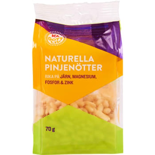 Pinjenötter 70g ICA Gott liv