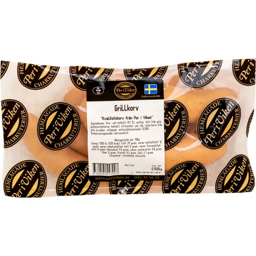 Grillkorv 560g Per i Viken Chark