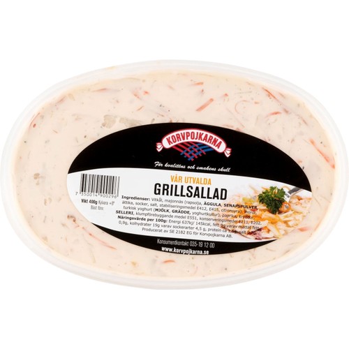 Grillsallad 400g Korvpojkarna