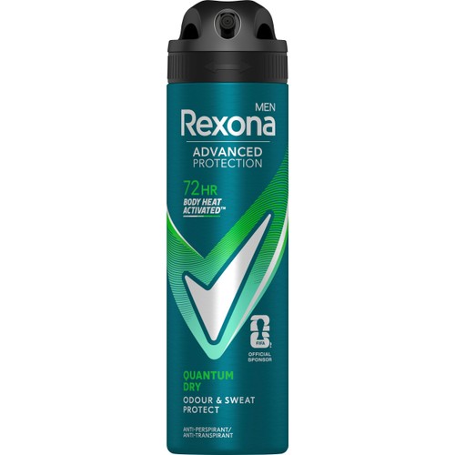 Deodorant 72h Advanced Protection Quantum Dry Spray 150ml Rexona
