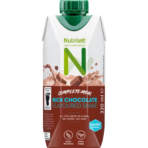 Viktkontroll Shake Rich Chocolate 330ml Nutrilett