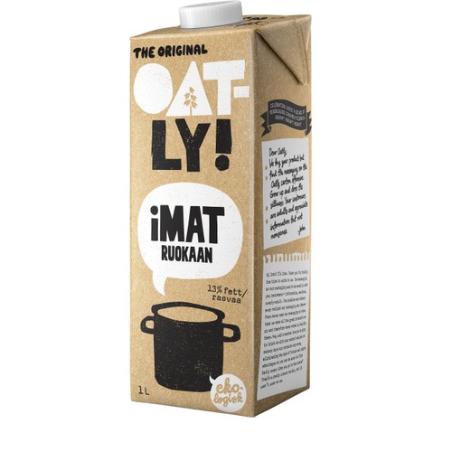 Havregrädde iMat Ekologisk 13% 1l Oatly