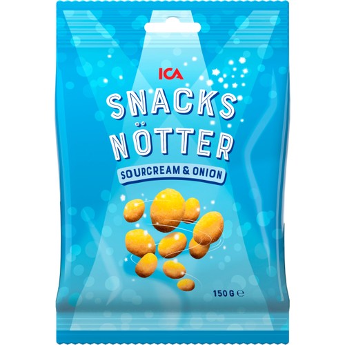 Nötter Sourcream & Onion 150g ICA