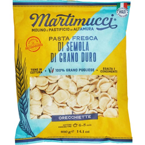 Pasta Orecchiette Färsk 400g Martimucci
