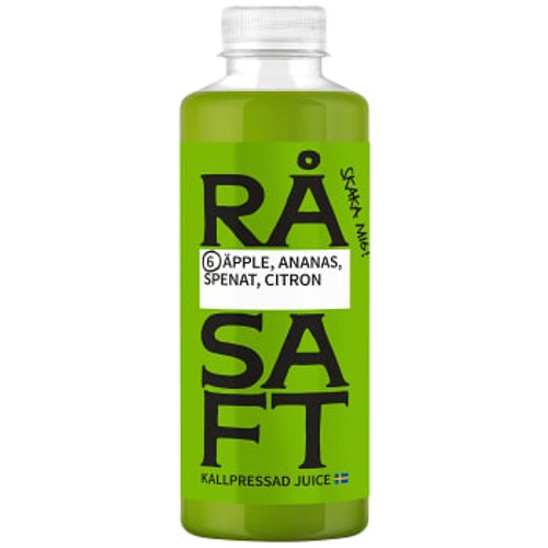 Juice Spenat Äpple Ananas Citron 700ml Råsaft