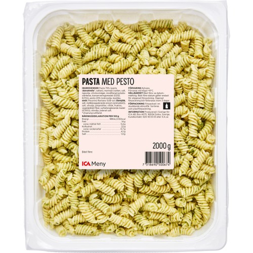 Pasta med Pesto 2kg ICA Meny