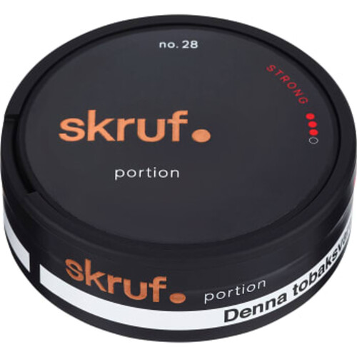 Portionssnus Stark 21,6g Skruf