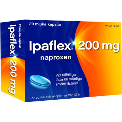Mjuka kapslar 200 mg Ipaflex