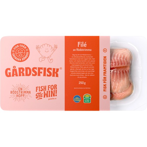 Rödstrimma filé 250g Gårdsfisk