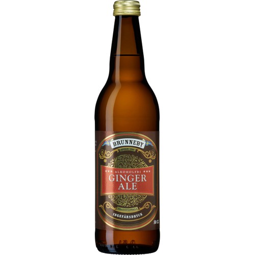 Läsk Ginger Ale 500ml Brunneby