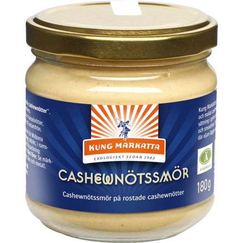 Cashewnötssmör EKO 180g Kung Markatta