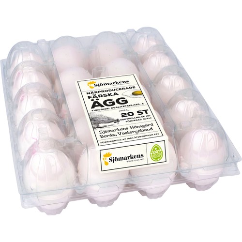 Ägg Frigående M/L 20st SJÖMARKEN