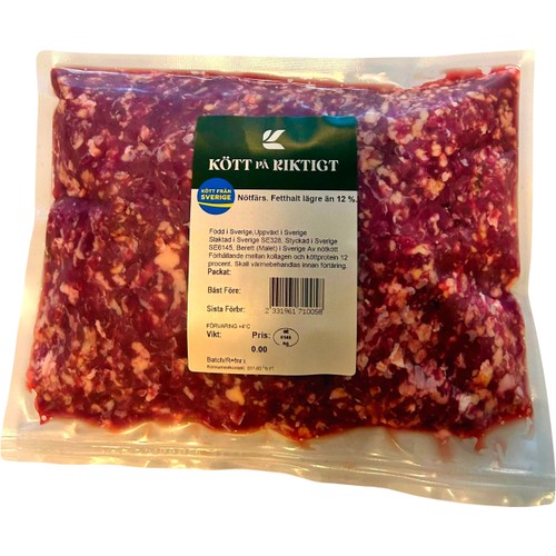 Nötfärs ca 1kg Kött På Riktigt