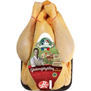 Gårdsmajskyckling hel färsk ca 1,5kg La belle de France