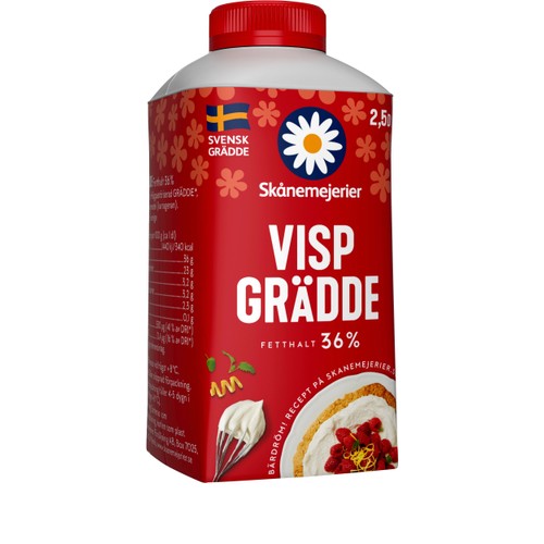 Vispgrädde 36% 2,5dl Skånemejerier