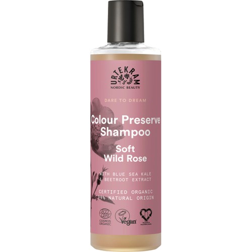 Schampo Colour Preserve Soft Wild Rose 250ml Urtekram