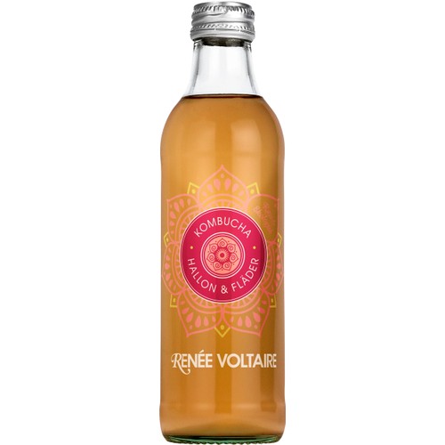 Kombucha Hallon & Fläder 275ml Renée Voltaire