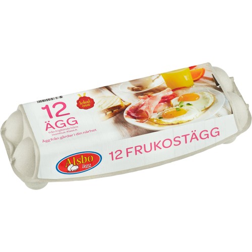 Ägg L 12-pack Alsbo Ägg