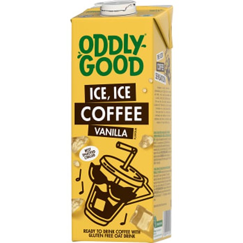 Havredryck Iskaffe Vanilj Glutenfri 1000ml Oddlygood®