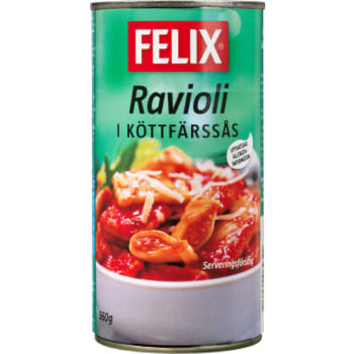 Ravioli i Köttfärssås 560g Felix