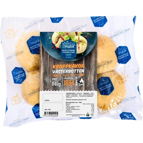 Kroppkakor 6-pack 840g Bastuträsk Charkuteri