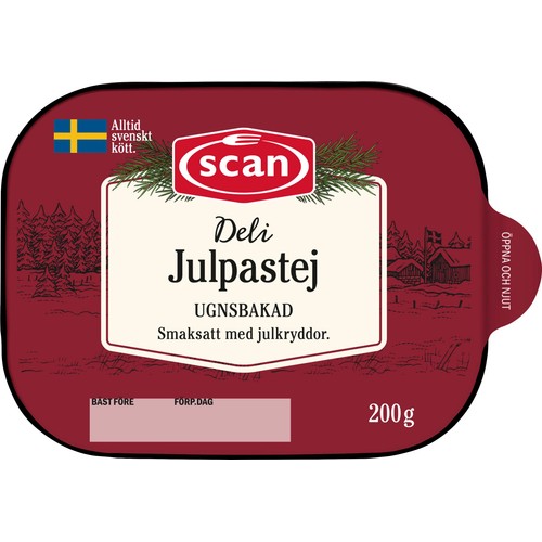 Jul leverpastej 200g Scan