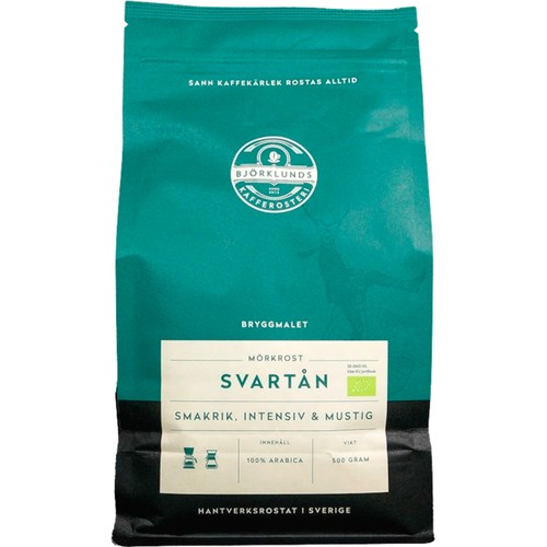 Kaffe Svartån Eko Bryggmalet 500g Björklunds Kafferosteri