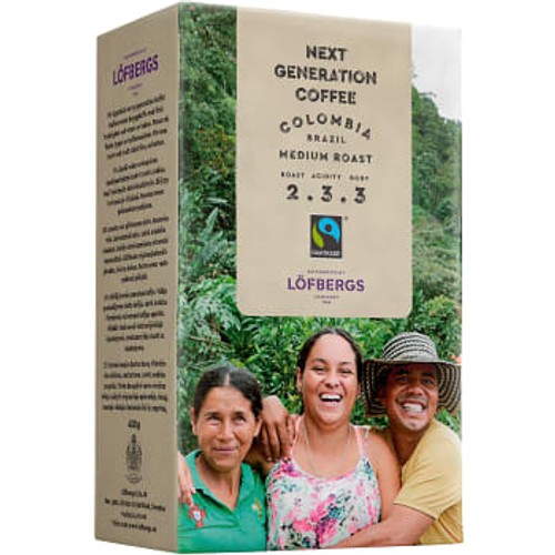 Bryggkaffe Colombia Brazil 450g Löfbergs