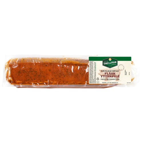 Fläskytterfilé Grillkryddad ca 800g Familjen Snellman