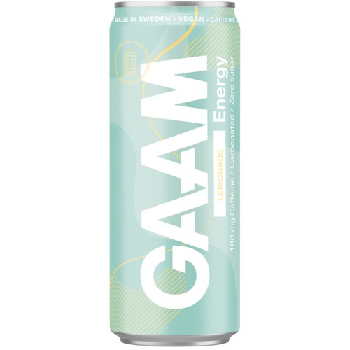 Energidryck lemonade Energy SF 33cl GAAM