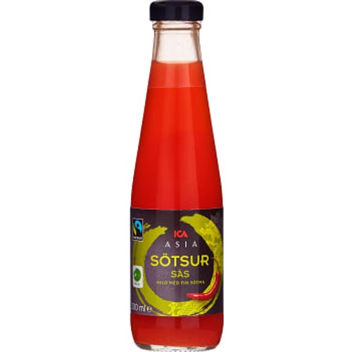 Sötsur sås 300ml Fairtrade ICA Asia