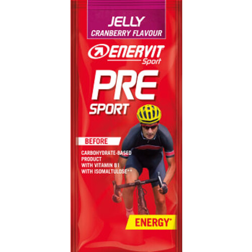 Pre Sport Jelly Tranbär 45g Enervit