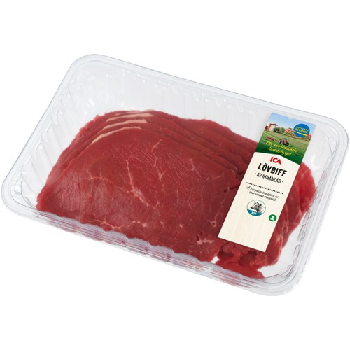 Lövbiff Färsk Innanlår ca 450g ICA