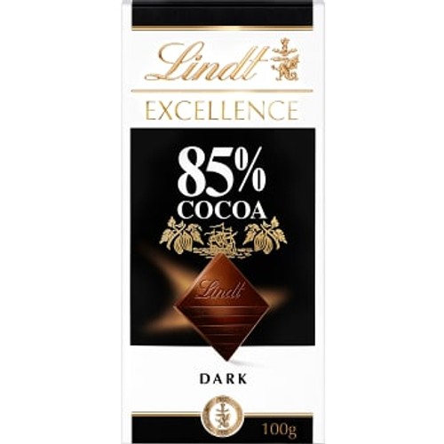 Chokladkaka EXCELLENCE 85% Kakao Mörk Choklad 100g Lindt