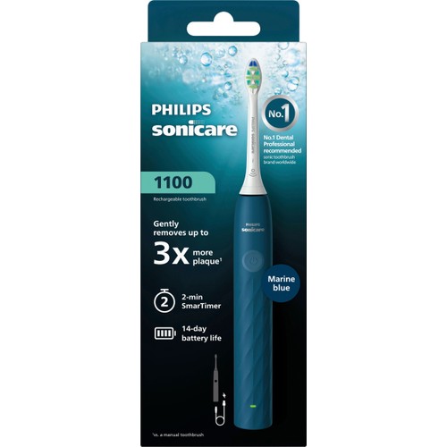 Eltandborste 1100 blå  HX3901/03 Philips