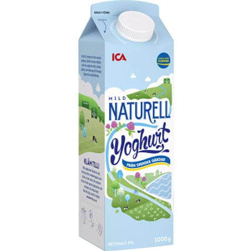 Yoghurt Naturel 3% 1000g ICA